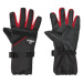 CRIVIT Dámske lyžiarske rukavice (čierna/červená)