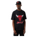 ČIERNE PÁNSKE TRIČKO NEW ERA NBA CHICAGO BULLS SCRIPT MESH TEE 60284738