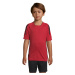 SOĽS Maracana 2 Kids Ssl Detské funkčné tričko SL01639 Red / Black