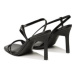 Calvin Klein Sandále Geo Stiletto Asy Sandal 90Hh HW0HW01609 Čierna