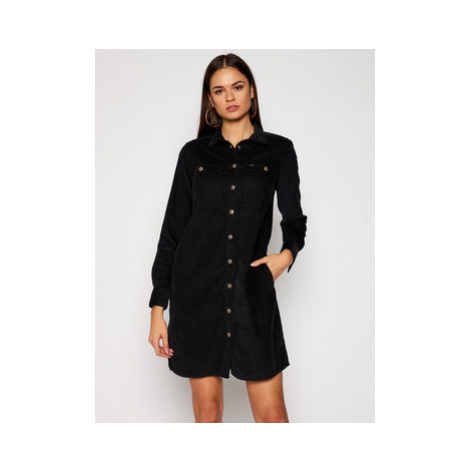 Lee Košeľové šaty Workshirt L50SMR01 Čierna Regular Fit
