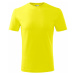 Malfini Classic New Detské tričko 135 citrónová