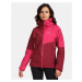 Women's Waterproof Hardshell Jacket Kilpi MAMBA-W Dark Red