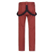 Hannah FURIO Pánske lyžiarske softshellové nohavice, červená, veľkosť