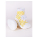 Dětské dívčí ponožky s podrážkou žlutá 24 model 16703501 - Yoclub