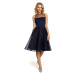 Made Of Emotion Dress M148 Navy Blue