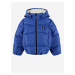 Dark blue boys' quilted jacket with hood name it Make - unisex
