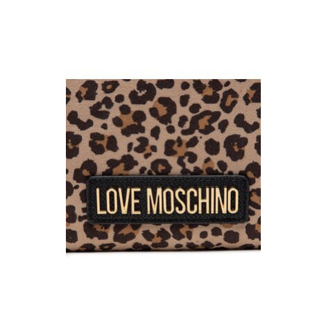 LOVE MOSCHINO Kabelka JC4377PP0FKM131A Hnedá