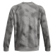 Mikina Under Armour Rival Fleece Printed Crew Castlerock Light Heather