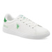 U.S. Polo Assn. Sneakersy BYRON001 Biela