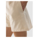 Dámske teplákové kraťasy 4F SHORTS CAS-4FWSS24TSHOF350-12S-CREME