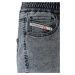 Džínsy Diesel D-Ursy Jogg Sweat Jeans Black3