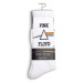 ponožky PERRI´S SOCK - PINK FLOYD - DSOTM - WHITE - PFA302-100