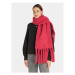 Tommy Jeans Šál Tjw Cosy Knit Fancy Scarf AW0AW15476 Ružová