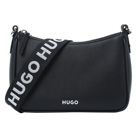 HUGO Taška cez rameno 'Bel'  čierna / biela Hugo Boss