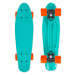 Skateboard FIZZ BOARD Blue, Orange PU, modrý