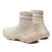 Tommy Jeans Sneakersy Tjw Sock Boot EN0EN02446 Béžová