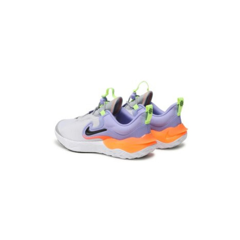 Nike Bežecké topánky Run Flow (GS) DR0472 002 Sivá