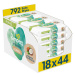 PAMPERS Obrúsky vlhčené Harmonie Coconut Plastic Free 18x44 ks