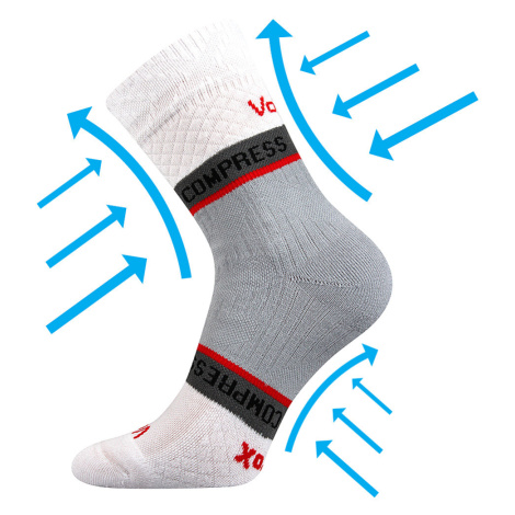 VOXX kompresné ponožky Fixan white 1 pár 102958