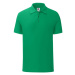 Iconic Polo Friut of the Loom Men's Green T-shirt