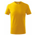 MALFINI Detské tričko Basic - Žltá
