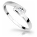 Cutie Diamonds Elegantný prsteň z bieleho zlata s briliantom DZ6725-1284-00-X-2 60 mm