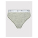 Calvin Klein Underwear Stringové nohavičky 000QF5117E Sivá