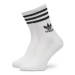 Adidas Súprava 3 párov vysokých ponožiek unisex IJ0733 Biela