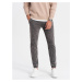 Ombre Men's marbled denim JOGGERS pants - gray