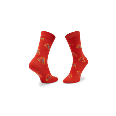 Happy Socks Ponožky Vysoké Unisex PIS01-4300 Červená