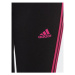 Adidas Legíny Essentials 3-Stripes Cotton IC3627 Čierna Tight Fit