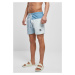 Men's 3 Block Swimsuit - Pastel Blue