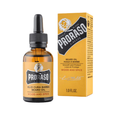 PRORASO Olej na bradu wood and spice 30 ml