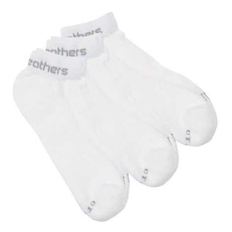 3PACK ponožky Horsefeathers rapid biele S