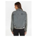 Modrá dámska džínsová bunda Calvin Klein Jeans Boxy Denim Jacket