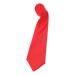Premier Workwear Pánska saténová kravata PR750 Strawberry Red -ca. Pantone 186
