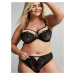 Sculptresse Josephine Thong black/latte 10859 50