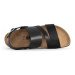 Bayton Remienkové sandále 'Vitoria'  karamelová / čierna
