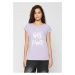 Women's T-shirt GRL PWR lilac