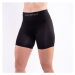 Klimatex BONDY Dámske bezšvové boxerky s vyšším sedom, čierna, veľkosť