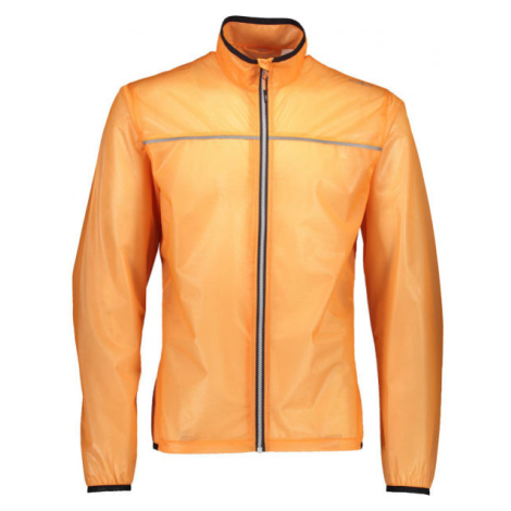 CMP MAN JACKET Pánska ľahká cyklistická bunda, oranžová, veľkosť