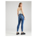 Calvin Klein Jeans Džínsy 'HIGH RISE SUPER SKINNY ANKLE'  modrá denim