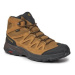 Salomon Trekingová obuv X Ward Leather Mid GORE-TEX L47181800 Hnedá