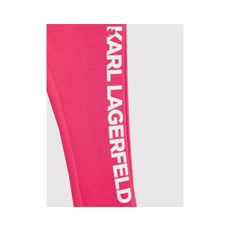 KARL LAGERFELD Legíny Z14175 M Ružová Slim Fit