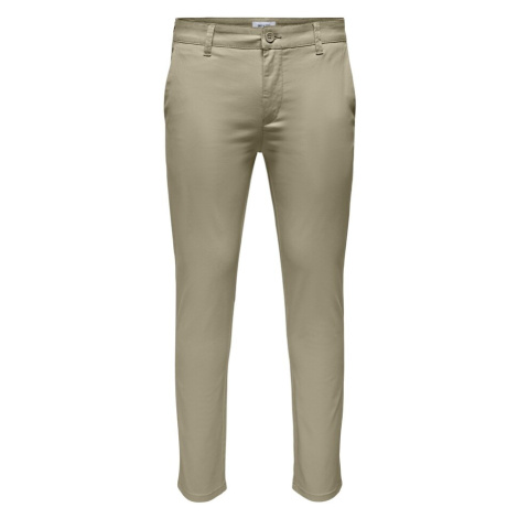 Only & Sons Chino nohavice 'Mark'  olivová