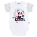 Dojčenské body s krátkym rukávom New Baby Panda 80 , 20C35694