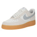 Nike Sportswear Nízke tenisky 'AIR FORCE 1 '07 LV8'  sivá / sivobéžová / biela