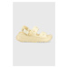 Šľapky Crocs Classic Hiker Xscape Sandal dámske, béžová farba, na platforme, 208181