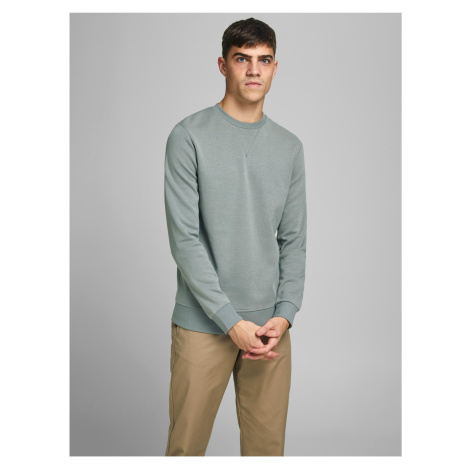 Svetlozelená basic mikina Jack & Jones Basic